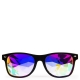 Kaleidoscope Glasses Triangle Black