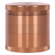 Aluminum Premium Grinder 55mm Bronze (Black Leaf)