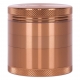 Aluminum Premium Grinder 55mm Bronze (Black Leaf)