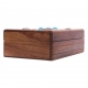 Wood Joint Box Stone With Secret Lock (Kavatza)