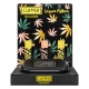 Lighter Metal Leaves Pattern print incl. giftbox (Clipper)