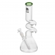 ZickZack Bong With Diffuser Chillum SG 19/14 29,5cm Green (Breit)