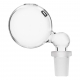 Oil Bowl Ball with Adapter SG14/19 (Black Leaf)