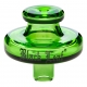Glass Carb Cap Green (Black Leaf)