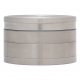 Stainless Steel Steely Dan Grinder 4-Part (Black Leaf)