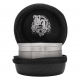 Stainless Steel Steely Dan Grinder 4-Part (Black Leaf)