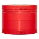 Aluminium Grinder Geisha 4-part 50mm (Black Leaf)