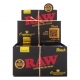RAW Black Connoisseur King Size Slim & Tips (RAW)