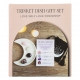 Love Healing Crystal Set With Moon Dish (The Mindful Frog)