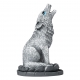 Backflow Incense Burner Howling Wolf
