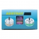 Rotating Outdoor Ashtray 110mm Oil Colours (Bookwill)