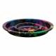 Metal Coffeeshop Ashtray Leaves Gradient 13,6cm (Clipper)