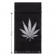 Ziplock Bag Black Silver Leaf 40x60mm 50µ