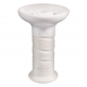 Shisha Clay Bowl Phunnel Soft Touch White (Hookain)