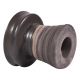 Shisha Clay Bowl Phunnel Player Noir Matt Black (KS Appo)