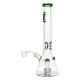 Flat Top Quartz Glass Banger SG19 (Black Leaf)