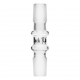 Bong adapter Male-Male SG19/19 (Black Leaf)