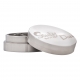 Stainless Steel Steely Dan Grinder 2-Part 39mm (Black Leaf)