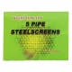 Pipe Screens Stainless Steel 25mm 100pcs (Black Leaf)