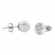 Crystal Earrings Howlite (The Mindful Frog)