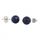 Crystal Earrings Sodalite (The Mindful Frog)