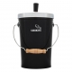 Rotating Outdoor Ashtray 130mm Black (Bookwill)