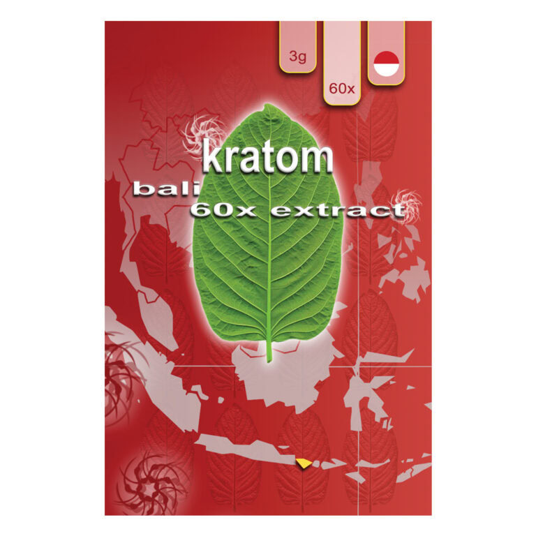 Bali Kratom 60x Extract, potent relaxation, euphoria, deep calm, opiate-like bliss, 4-6 hours duration, strong Kratom extract, tranquil.