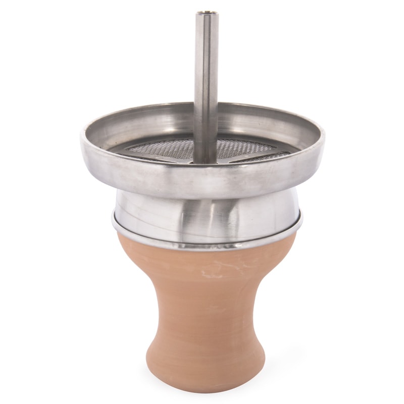 Clay Bowl with Charcoal Cover