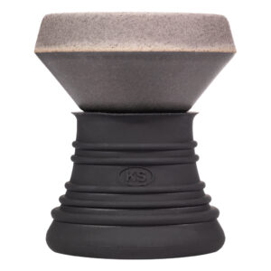 Shisha Clay Sillicone Bowl Matt Black (KS Appo)