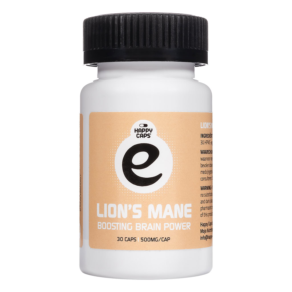 Lion's Mane Happy Caps 30 caps (Happy Caps)