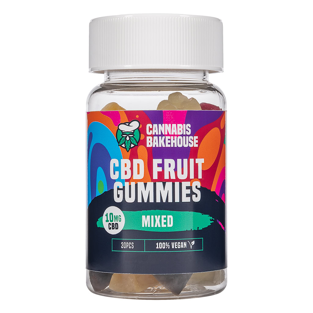 CBD Gummies Fruit Mixed 30pcs (Cannabis Bakehouse)