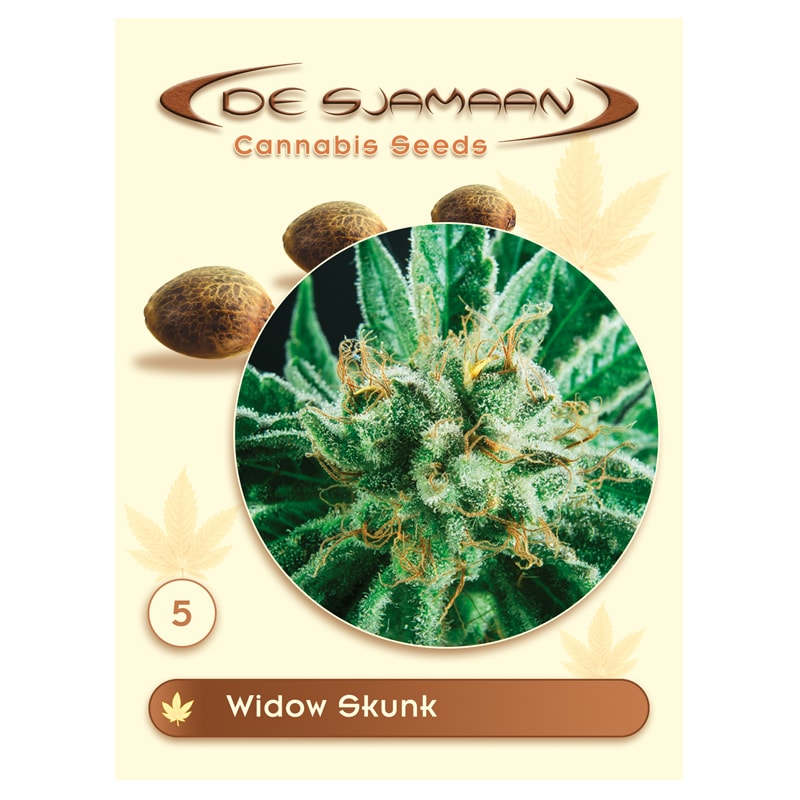 Widow Skunk 5 seeds (De Sjamaan Cannabis Seeds)