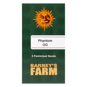 Phantom OG Feminized cannabis seeds by Barney's Farm
