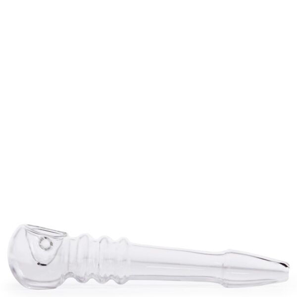 Glass Pipe Spoon Assorted Colours 13cm