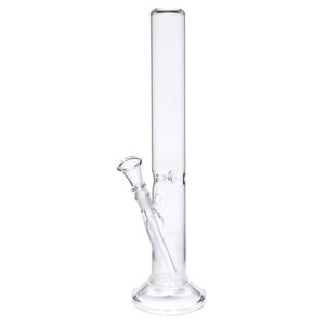 Glass Icebong No Logo 45cm glass bong with ice catcher.