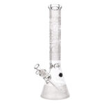 Tiki Beaker Bong Ice 41cm (Black Leaf)
