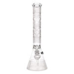 Tiki Beaker Bong Ice 41cm (Black Leaf)