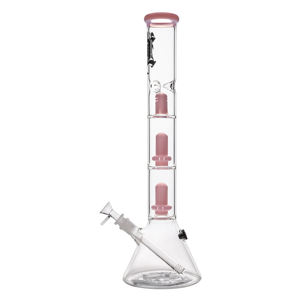 Beaker Ice Bong 3 X Ufo Percolator 46