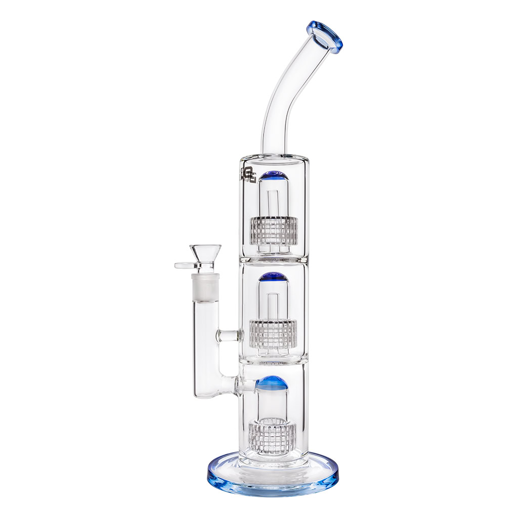 Triple Drum Percolator Bong 44