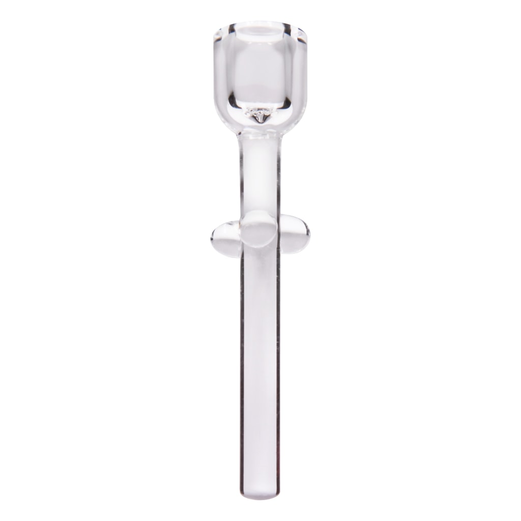 SG10 quartz nail for bong or dab rig, straight design for heating concentrates like wax and CBG oil