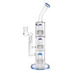 Bong Adapter 90° Angle Male to Female (Black Leaf)