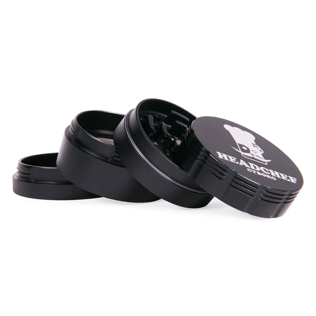 Cyborg Grinder 4-Part 62mm Black (Headchef)