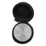 Stainless Steel Steely Dan Grinder 4-Part (Black Leaf)