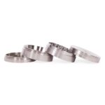 Stainless Steel Grinder 4-Part 59mm (Black Leaf)