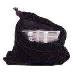 Stainless Steel Grinder 4-Part 59mm (Black Leaf)
