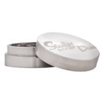 Stainless Steel Steely Dan Grinder 2-Part 39mm (Black Leaf)