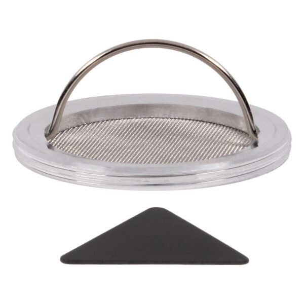 Wood Aluminum Grinder 4-Part 59mm (Black Leaf)
