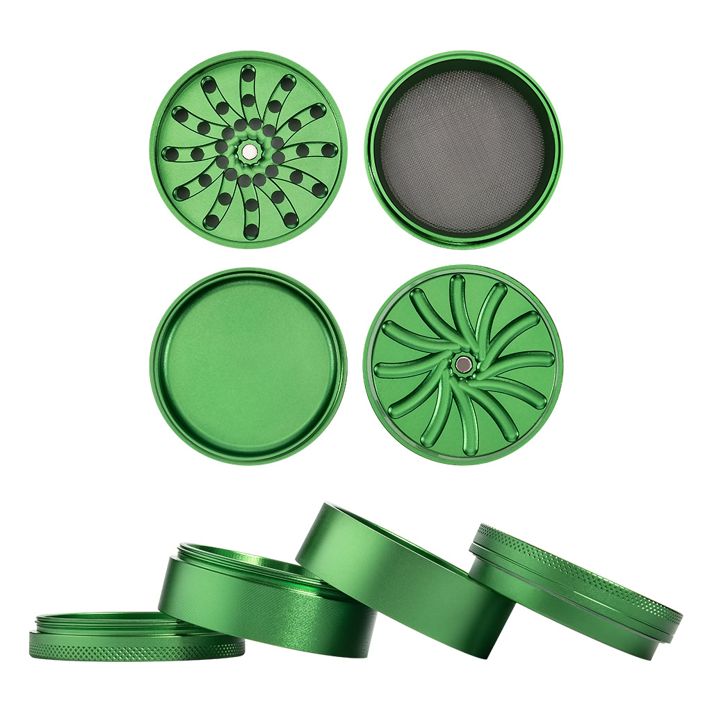 Aluminum Masher Grinder 4-Part 63mm