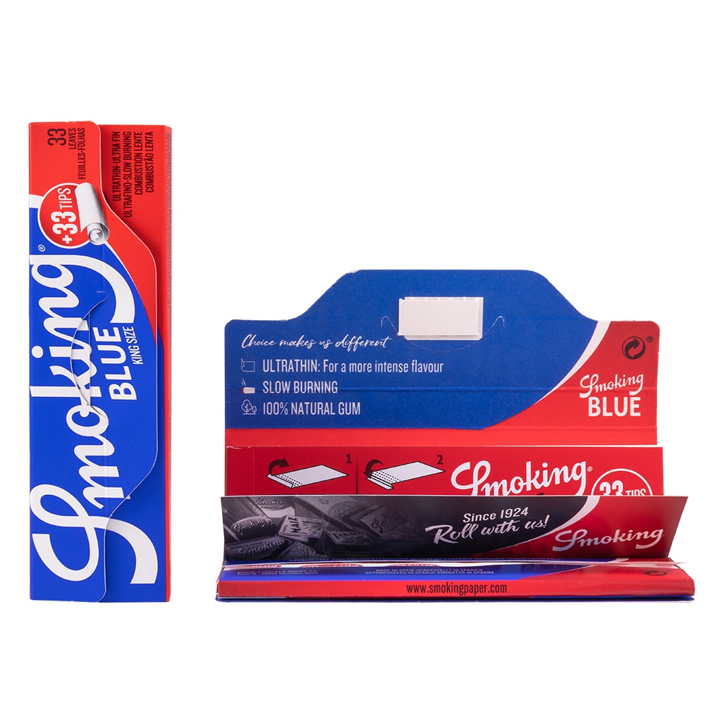 Smoking King Size Blue & Filters (Smoking)