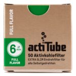 Activated Carbon Filters Extra Slim 50 filters (ActiTube)